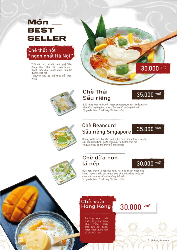 Chè Ngon Sáng Tạo – Chang Hi Quận 7