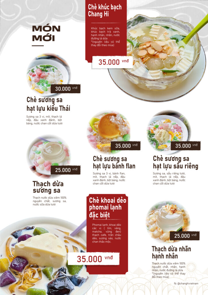 Chè Ngon Sáng Tạo – Chang Hi Quận 7