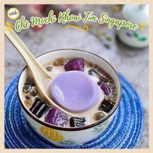 Chè mochi khoai tím Singapore