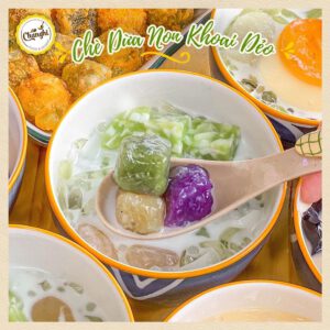 Chè dừa non khoai dẻo