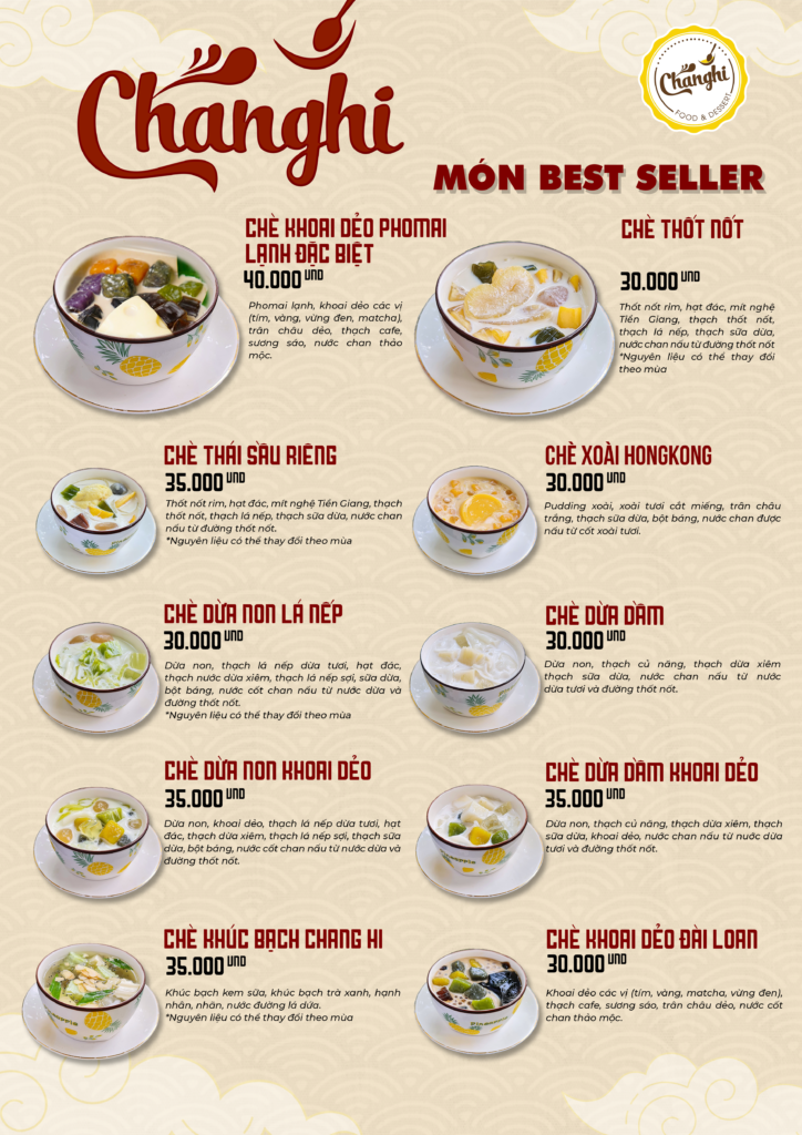 Chè Ngon Sáng Tạo – Chang Hi Quận 7