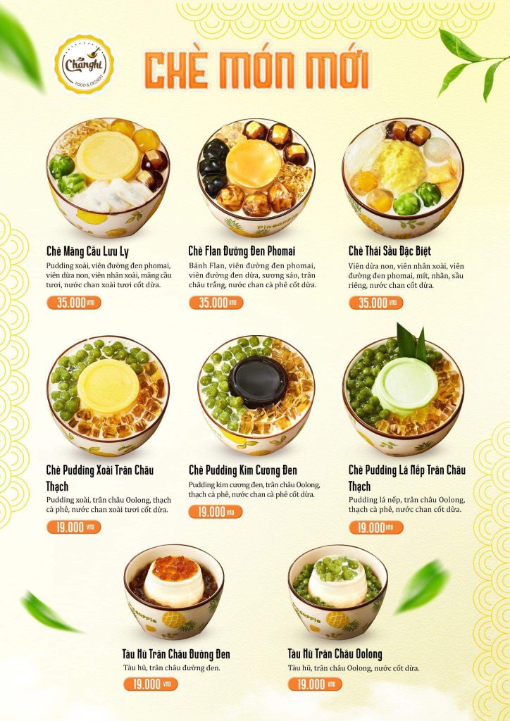 Chè Ngon Sáng Tạo – Chang Hi Quận 7