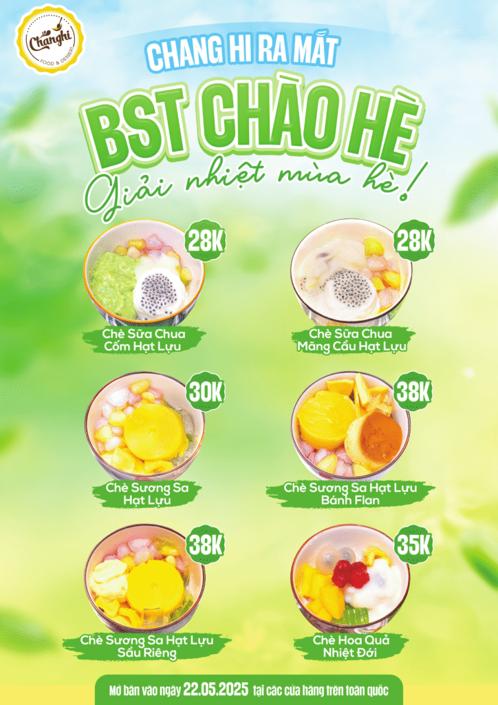Chè Ngon Sáng Tạo – Chang Hi Quận 7